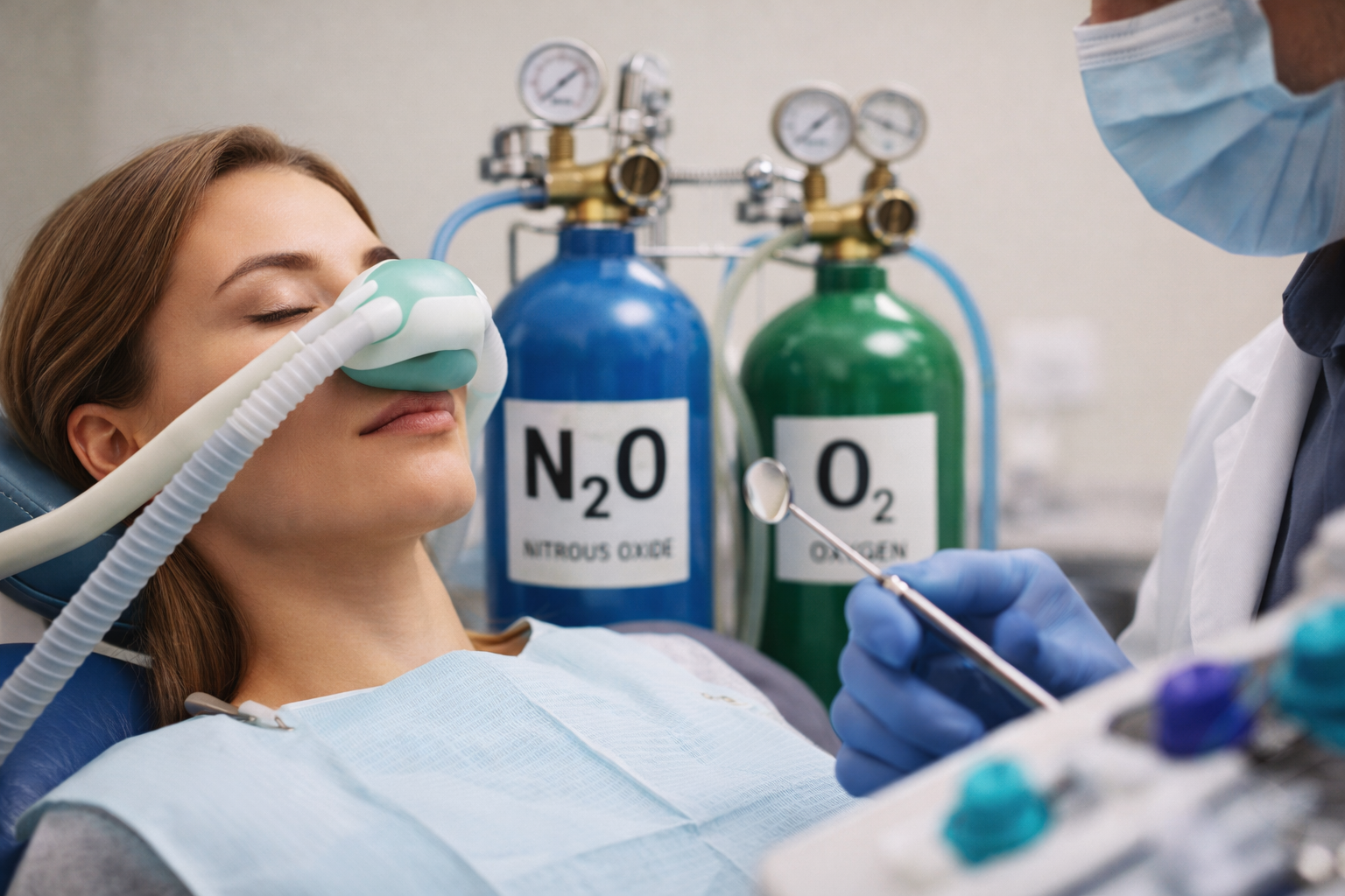 Что такое закись азотно-кислородная седация?