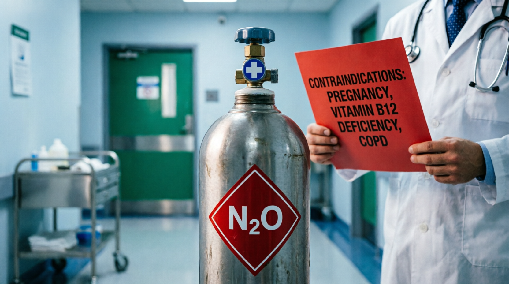 Основные противопоказания закиси азота