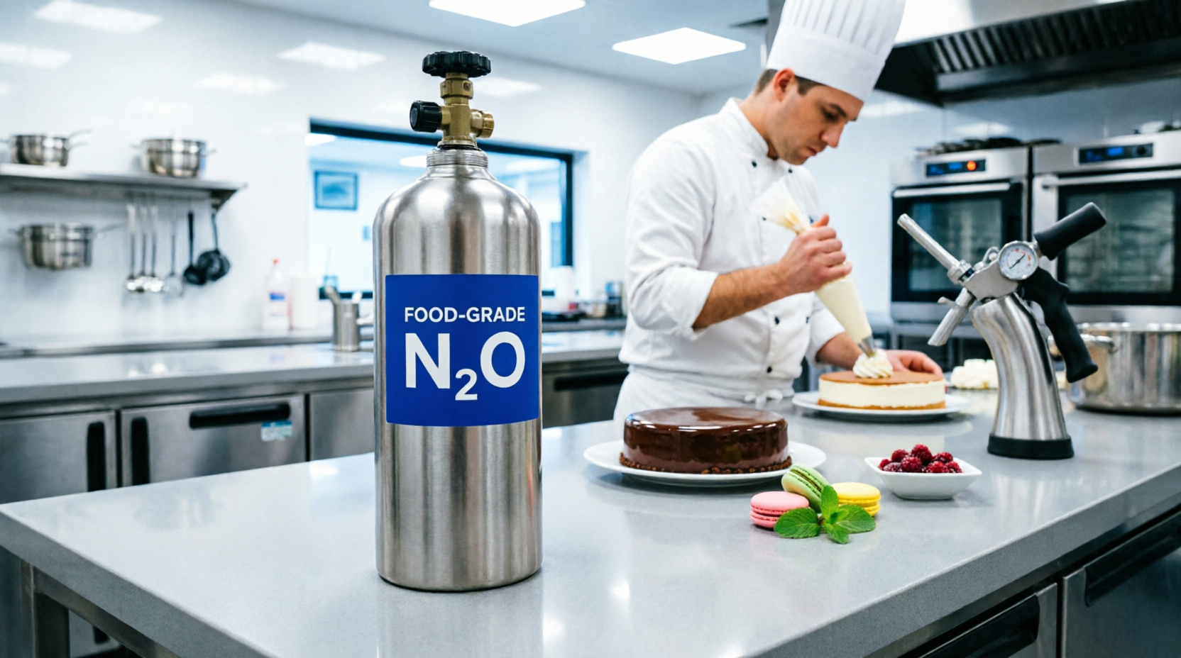 Пищевая закись азота: применение и покупка баллонов