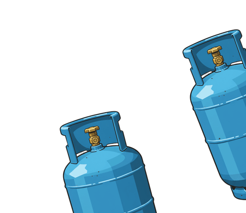 2 баллона по 3.5 кг